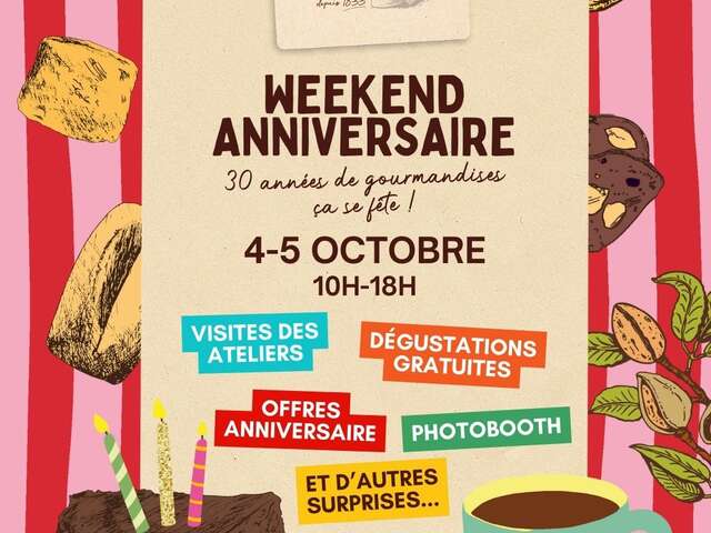 Weekend Anniversaire Biscuiterie de Provence