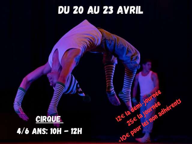 Stages vacances de Paques