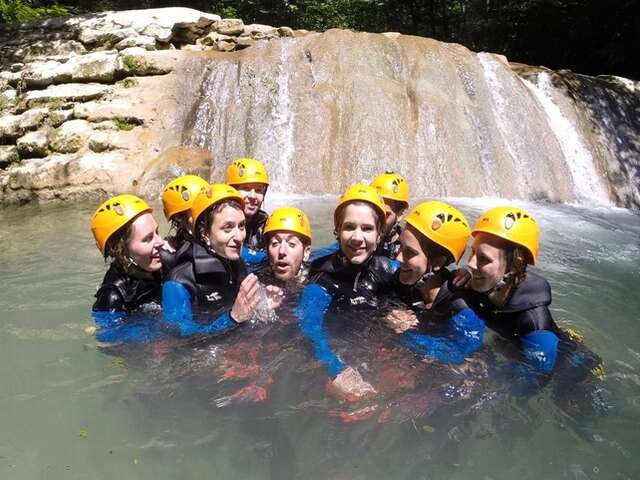 Canyoning avec les Guides du Bugey