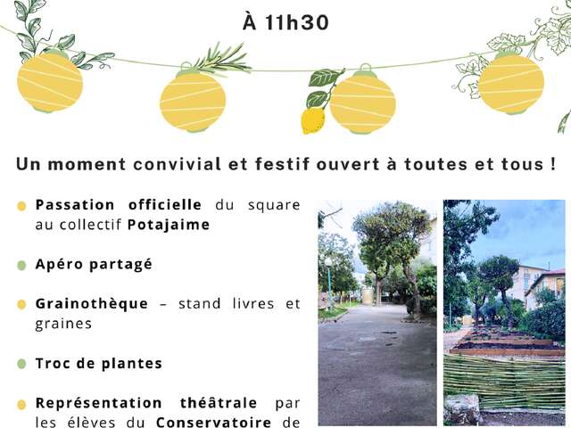 Inauguration du square Sotchi