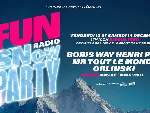 Fun Radio Snow Party