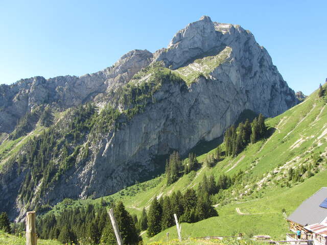 Tour du Mont Chauffé depuis Chevenne