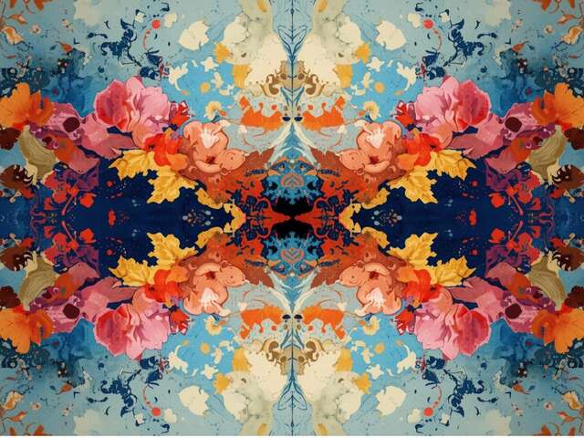 Symmetrische Malerei