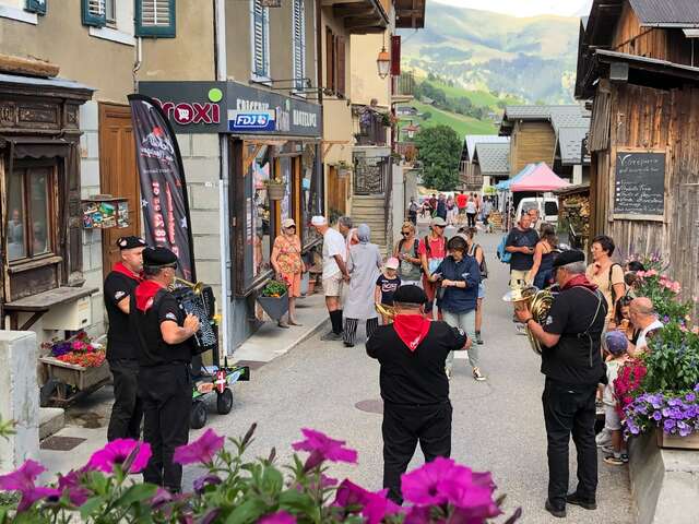 Marché estival Hauteluce