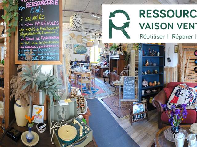 Braderie bij de Ressourcerie