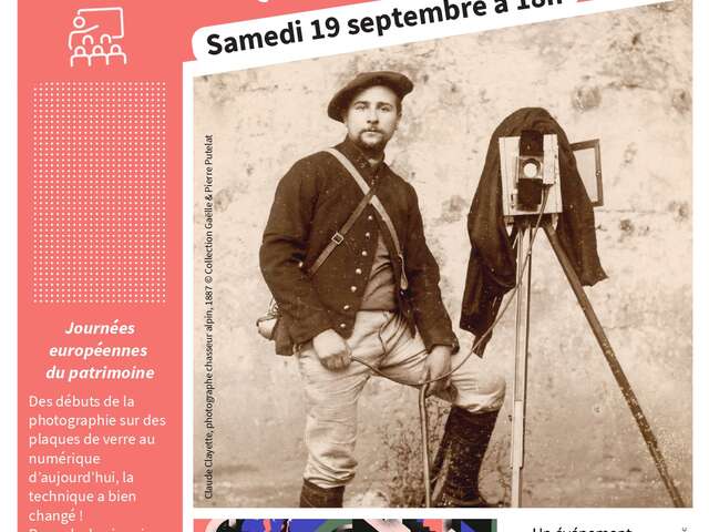 Les Journées Européennes du Patrimoine - Les premiers photographes du Queyras