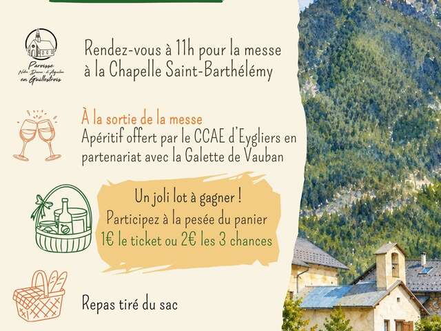 Fête de la saint Barthélémy du hameau de Gros