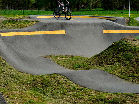 Pump track de Saint-Clément