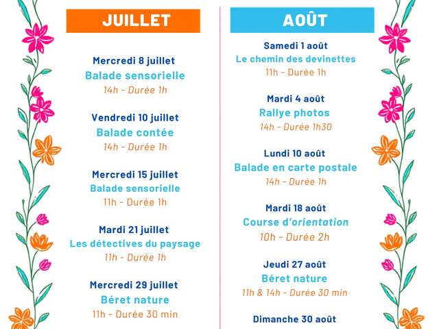 Animations aux Glières