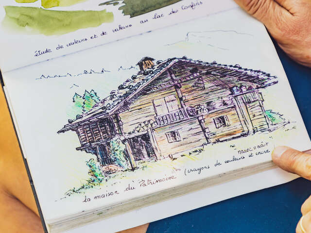 Pleine nature : séances à thèmes aquarelle