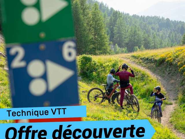 Offre découverte : Apprendre les techniques du VTT