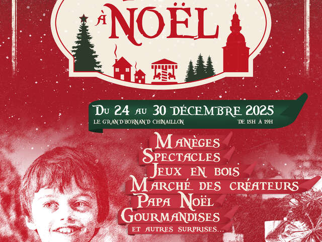 Place à Noël : Manèges à propulsion parentale