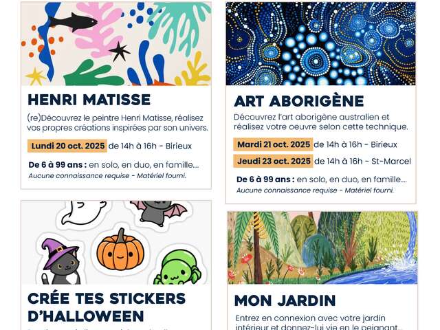 Atelier de peinture - Art Aborigène