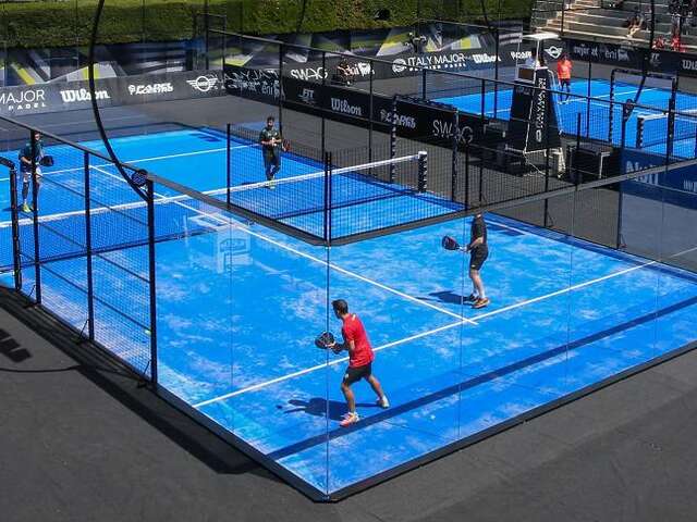 Padel-Platz in Thyon 2000