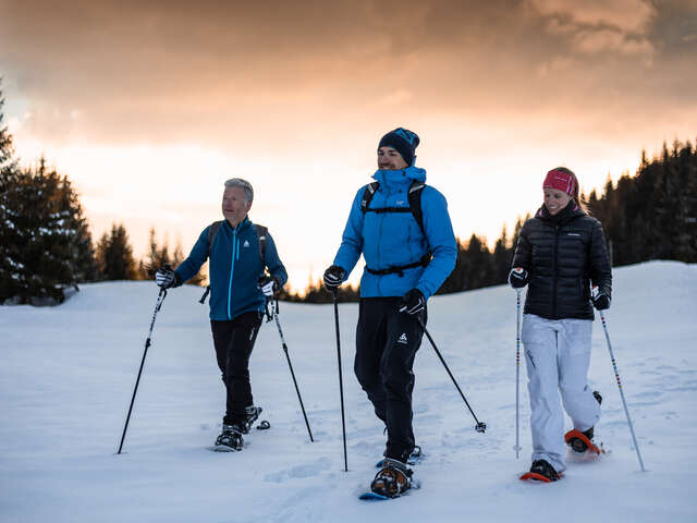 Visite de ferme et sortie raquette nocturne