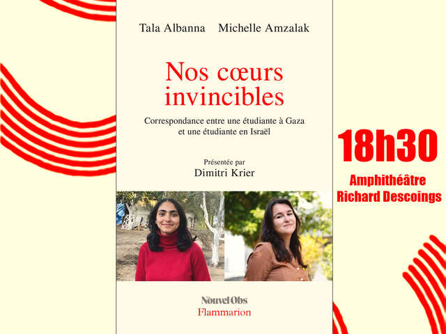 Conférence : Dimitri Krier "Nos cœurs invincibles"