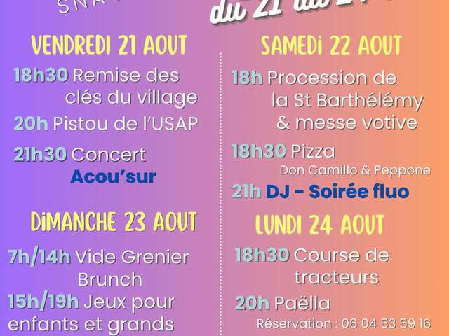Fête votive