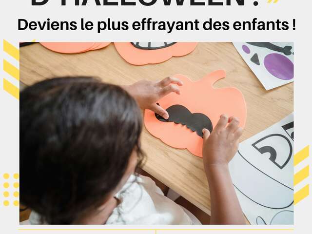 Je crée mon masque d'Halloween
