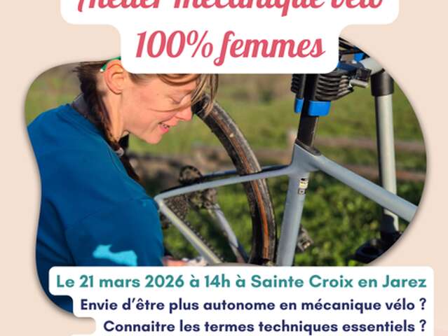 Atelier mécanique Vélo 100% Femmes