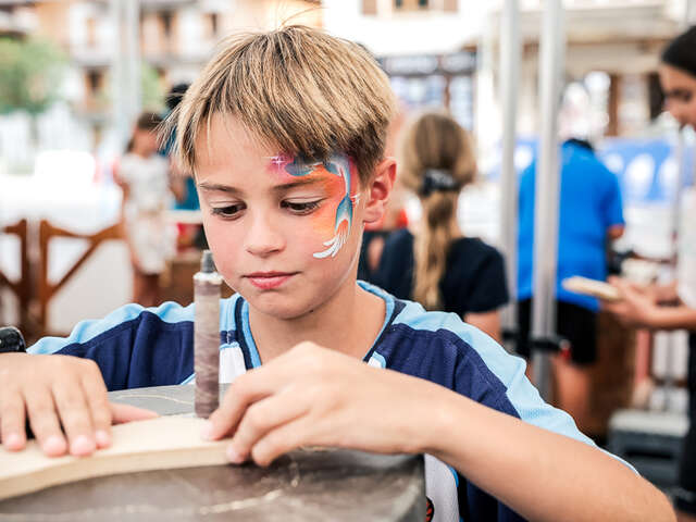 Thursday evening in Praz - workshop for toddlers