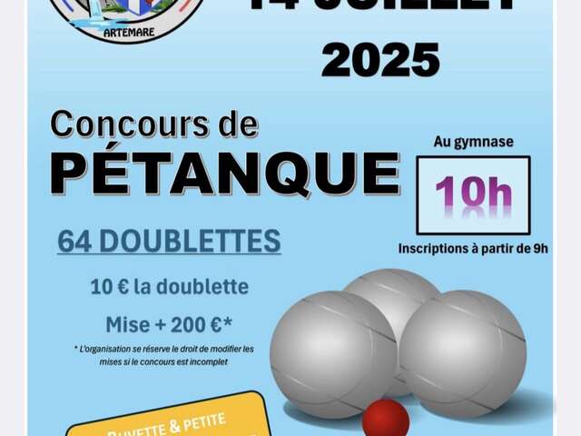 Concours de pétanque