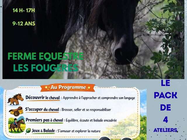 Les ateliers de la Ferme équestre Les Fougères