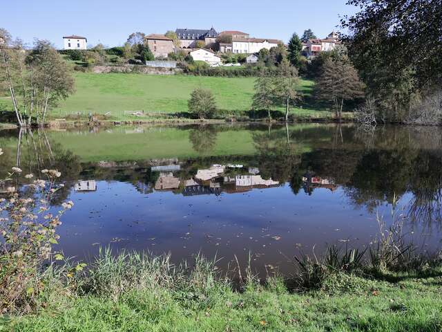 Itinéraire VTT : circuit 21 rouge, base Belmont-de-la-Loire