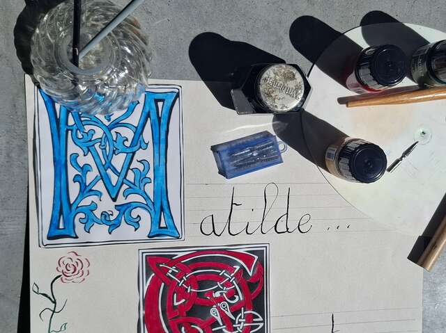 Atelier "Calligraphie et enluminure"