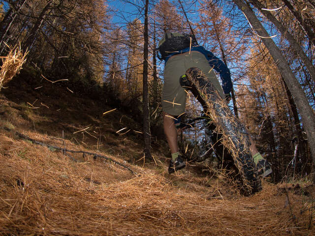 Col des Prés Fromage en VTT