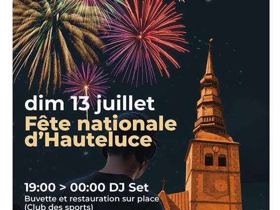 Fête nationale à Hauteluce