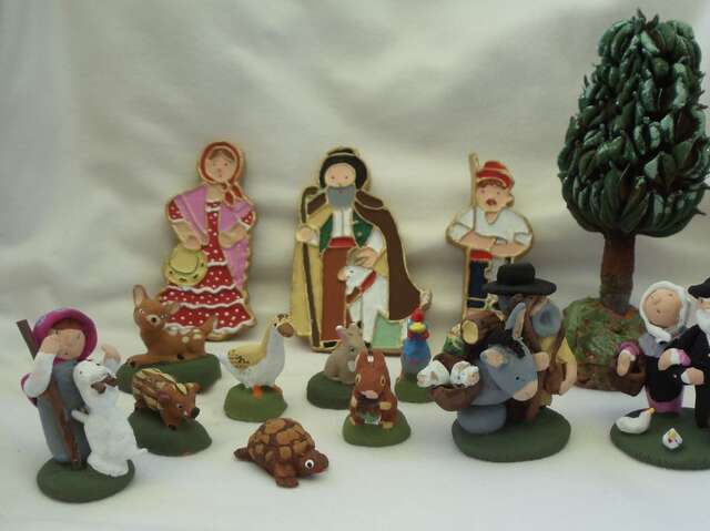 Santons atelier Contat