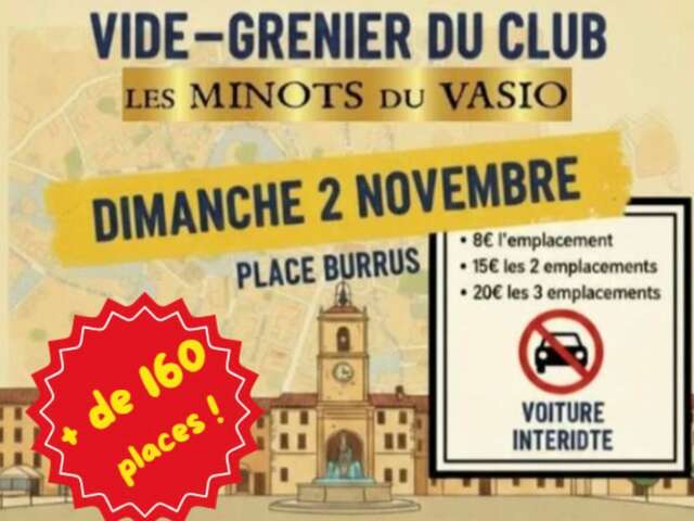Flea market - Les Minots du Vasio