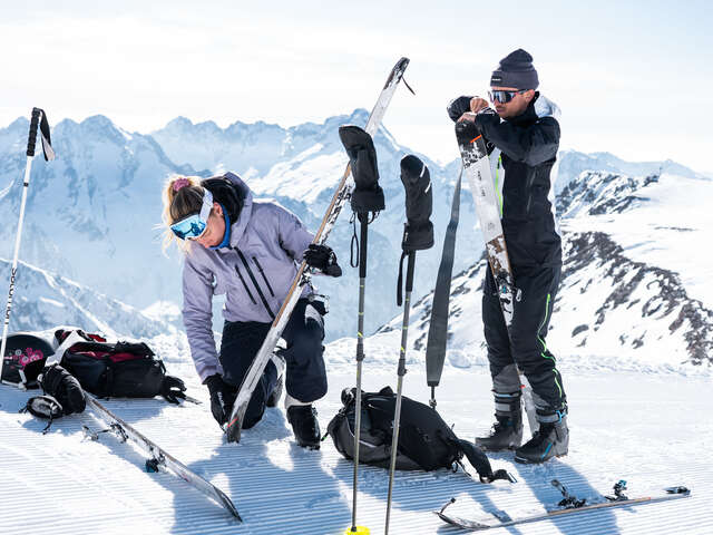 Itinerario sci alpinismo - Vallée Blanche N°1