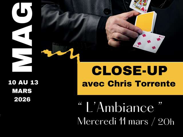 Magic Live au restaurant l'Ambiance