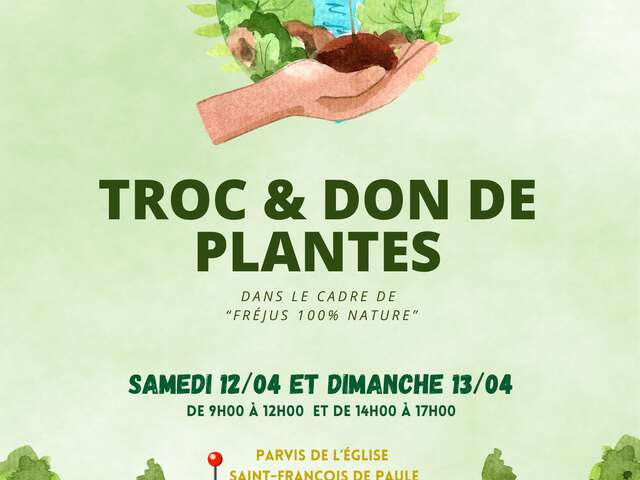 Troc et don de plantes