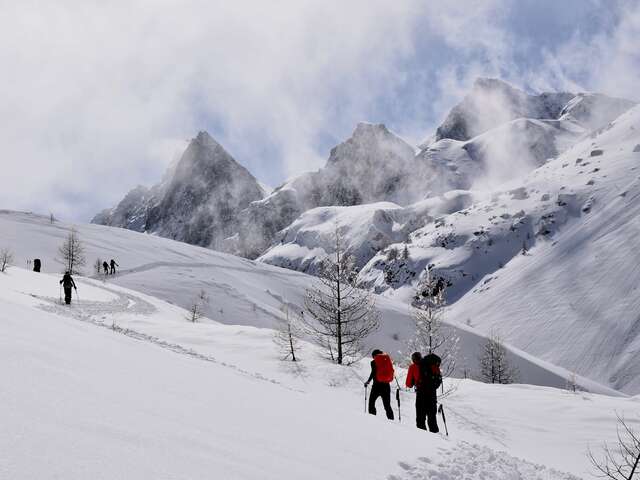 Atelier itinérant "faire sa trace, partager l'espace"  à Arvieux