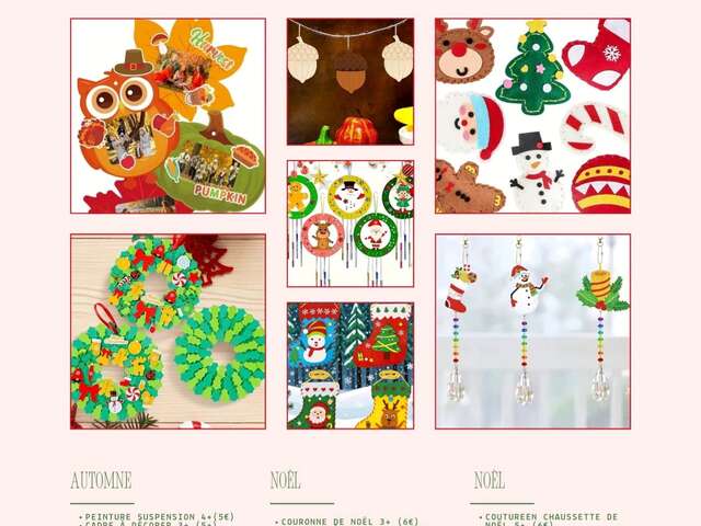 Christmas workshops - L'atelier du jouet