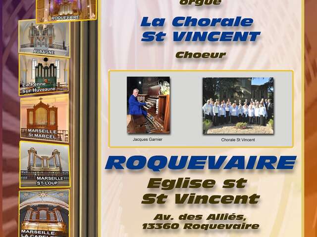 La Route des Orgues de l'Huveaune à Roquevaire