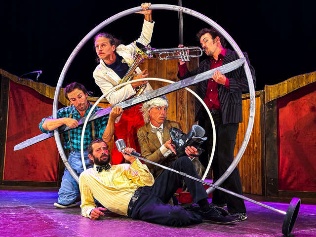 Festival des Arts du cirque : "Les madeleines de poulpe" - Cirque et musique live