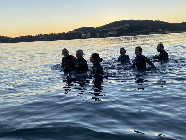 Sea wading and swimming lessons by Eyssi'nat