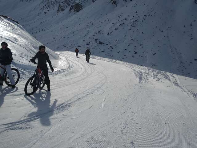 VTT électrique sur neige