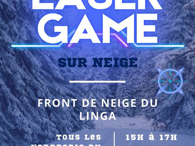 Laser game sur neige