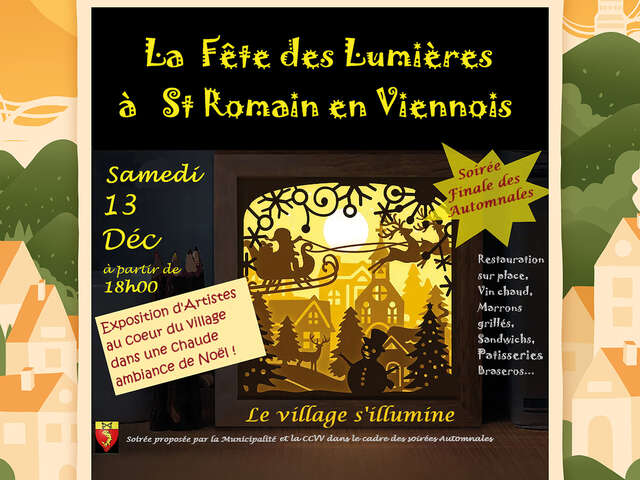 La Fête des Lumières - Les Automnales en Vaison Ventoux