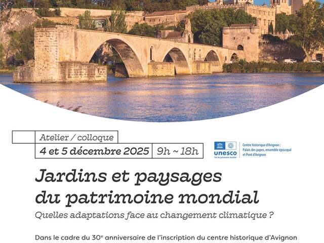Jardins et paysages du patrimoine mondial - Quelles adaptations face au changement climatique ?