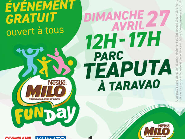 Milo fun day - Parc Teaputa