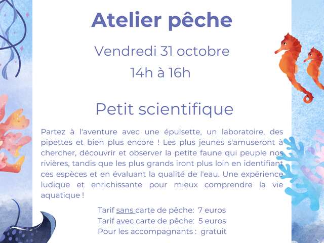 Animation pêche "Petit scientifique"