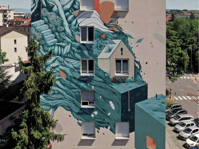 Ivory Tower - Street art