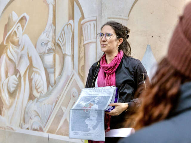 Rondleiding door de historische stad Samoëns, in het Frans