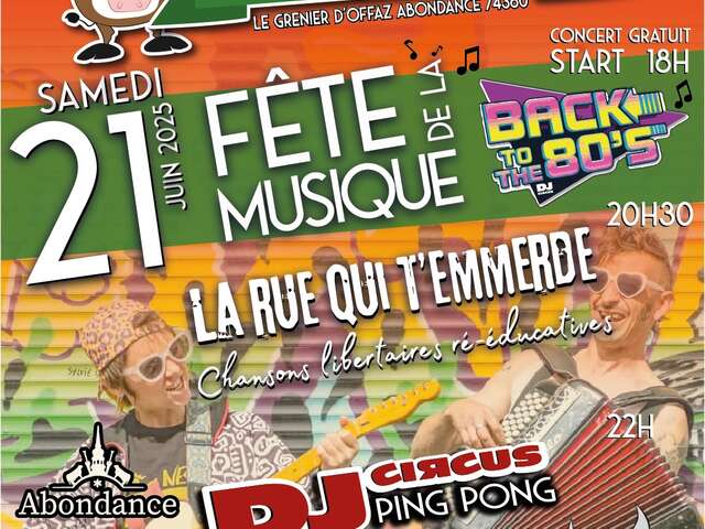 Fête de la musique Abondance