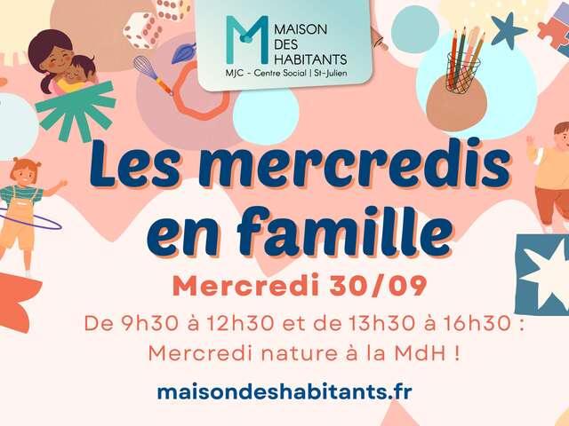 Les mercredis en famille - Mercredi nature à la MdH